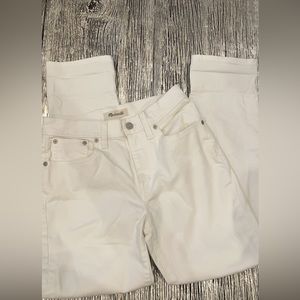 Madewell White Jeans